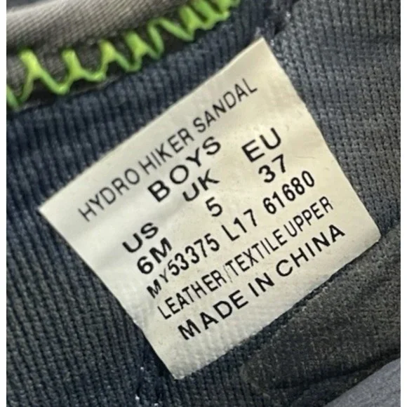 Merrell Boys Sandal Blue 6 Outdoor Hiking Trail Adjustable Strap Waterproof - Picture 9 of 12